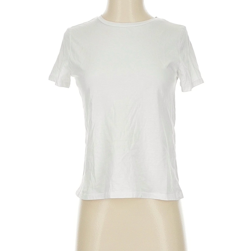 Zara White Short Sleeve Tee